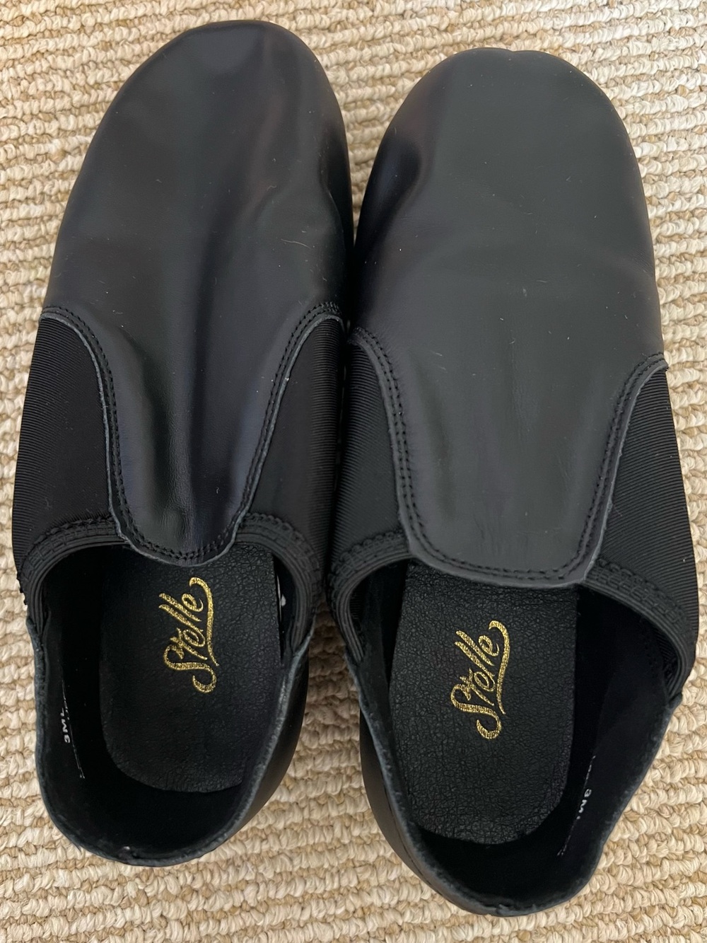 Stelle Black Jazz Shoes - Size 3 Big Kid